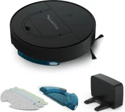 Rowenta X-Plorer RR9075WH, Beutellos, Schwarz, Rund, 3 Rad/Räder, 0,5 L, 60 DB -Rowenta 05f8e54593a5a2754aa91beb7b77d572