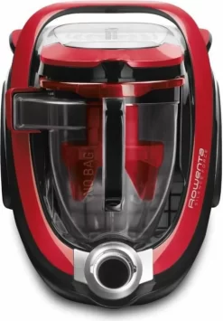 Rowenta RO7649 Silence Force Cyclonic Parkett | Beutelloser Staubsauger | Vacuum-Cleaner | Sehr Leise | 2,5L Staubvolumen | Tierhaar | Auto | Schwarz/Rot -Rowenta 12c70a109d336ea09e4ba1d6c74e5e8d