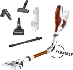 Rowenta 19 Rowenta RH9474, Trocken, Zyklonal, 82 DB, Beutellos, Orange, Weiß, Tätigkeit