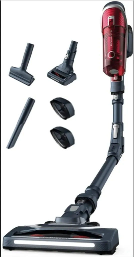 Rowenta RH9678 X-Force Flex 8.60 Akku-Staubsauger | Stab-und Handstaubsauger In Einem | LED-Düse | Flex-Gelenk | Animal-Kit | Easy-Wash-Filter | Inkl. Mini Turbodüse, Etc. | Rot/Grau 13 Rowenta RH9678 X-Force Flex 8.60 Akku-Staubsauger | Stab-und Handstaubsauger In Einem | LED-Düse | Flex-Gelenk | Animal-Kit | Easy-Wash-Filter | Inkl. Mini Turbodüse, Etc. | Rot/Grau – Bild 13