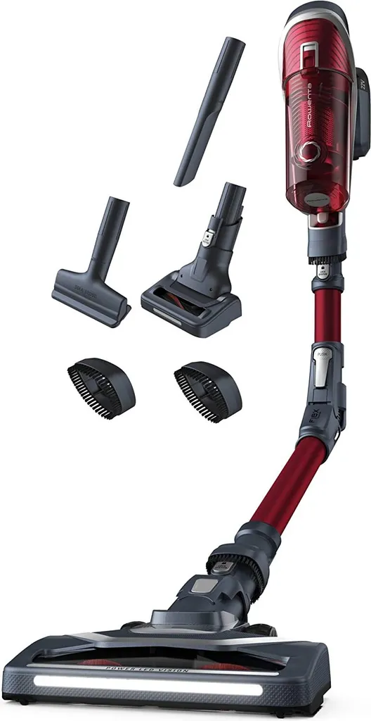 Rowenta RH9678 X-Force Flex 8.60 Akku-Staubsauger | Stab-und Handstaubsauger In Einem | LED-Düse | Flex-Gelenk | Animal-Kit | Easy-Wash-Filter | Inkl. Mini Turbodüse, Etc. | Rot/Grau 1 Rowenta RH9678 X-Force Flex 8.60 Akku-Staubsauger | Stab-und Handstaubsauger In Einem | LED-Düse | Flex-Gelenk | Animal-Kit | Easy-Wash-Filter | Inkl. Mini Turbodüse, Etc. | Rot/Grau