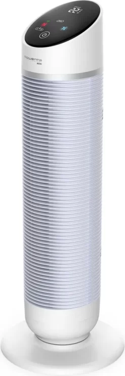 Rowenta HQ8120F0 Silent Comfort 3in1 Turmventilator Mit Smart-Technologie, Staubfilter, Ventilator & Heizung, 24h Startverzögerung, 10 Geschwindigkeitsstufen -Rowenta 22d1c625d4aa2e851a0fbabcdd575b24