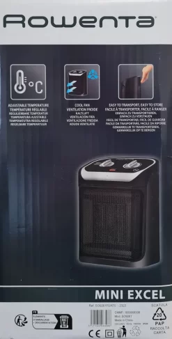 Rowenta SO9261 Mini Excel - Heizlüfter - Schwarz -Rowenta 305343f39fe104b2dfd90f47c93c3a04