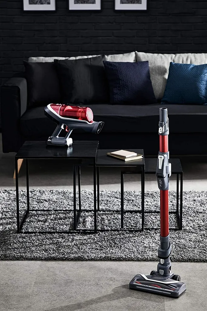 Rowenta RH9678 X-Force Flex 8.60 Akku-Staubsauger | Stab-und Handstaubsauger In Einem | LED-Düse | Flex-Gelenk | Animal-Kit | Easy-Wash-Filter | Inkl. Mini Turbodüse, Etc. | Rot/Grau 4 Rowenta RH9678 X-Force Flex 8.60 Akku-Staubsauger | Stab-und Handstaubsauger In Einem | LED-Düse | Flex-Gelenk | Animal-Kit | Easy-Wash-Filter | Inkl. Mini Turbodüse, Etc. | Rot/Grau – Bild 4