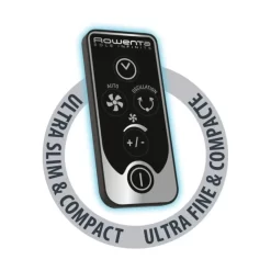 Rowenta VU 6670 F0 Turmventilator Schwarz/silber -Rowenta 65ef2f65321a969cea59c43b576e2d94