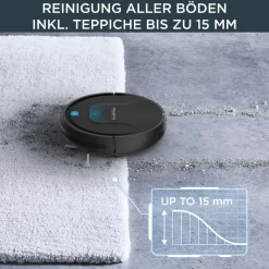 Rowenta Nass-Trocken-Saugroboter »RR6871 Aqua Smart Force Essential«, Mit Mopp Zum Wischen, Bis Zu 150 Min. Laufzeit, Hinderniserkennung -Rowenta 6730b022c9ccd36b17853a0b7ad78912