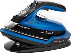 Rowenta DE5010 Dampfbügeleisen Ohne Schnur Mit Ladestation Blau Schwarz -Rowenta 8afab9ffb91e3b8d980f7aee08d7b7e8