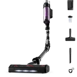 Rowenta Akku-Hand-und Stielstaubsauger »RH2038 X-Force Flex 9.60 Allergy Kabellos«, Hohes Fassungsvermögen, Flex-Gelenk, Lange Betriebsdauer