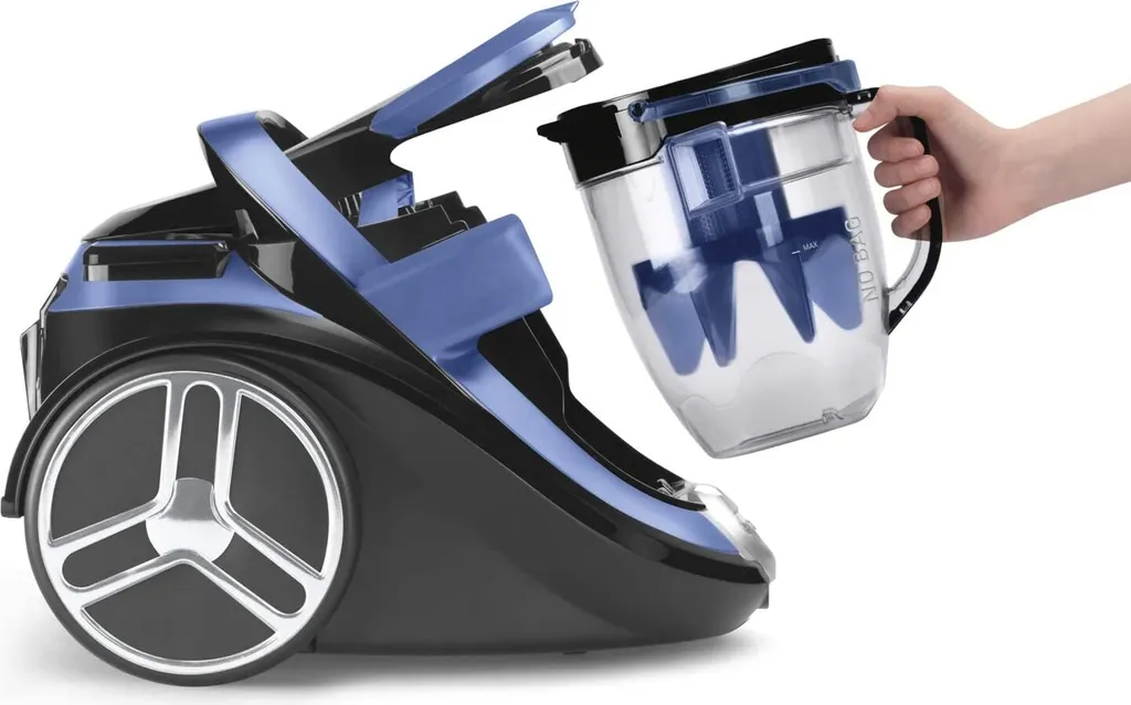 Rowenta RO7690 Silence Force Cyclonic Animal | Beutelloser Staubsauger | Vacuum-Cleaner | Sehr Leise | 2,5L Staubvolumen | Tierhaare | Auto | Schwarz/Blau 6 Rowenta RO7690 Silence Force Cyclonic Animal | Beutelloser Staubsauger | Vacuum-Cleaner | Sehr Leise | 2,5L Staubvolumen | Tierhaare | Auto | Schwarz/Blau – Bild 6