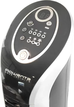 Rowenta VU 6670 F0 Turmventilator Schwarz/silber -Rowenta 9d4d7b619eabb67d1f5f5a10d157ad1e