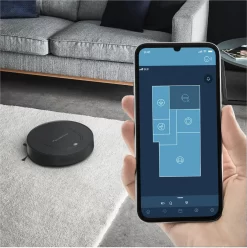 Rowenta X-Plorer RR9075WH, Beutellos, Schwarz, Rund, 3 Rad/Räder, 0,5 L, 60 DB -Rowenta 9e168cf425adba2347889e411465b0f9