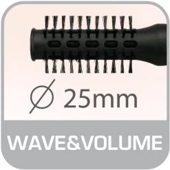 Rowenta Curl Release Brush CF 3910, Warmluftbürste (weiß/gold) -Rowenta Rowenta Curl Release Brush CF 3910 Warmluftb rste@@9ihwdr06 7