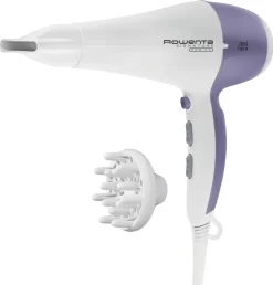 Rowenta Ionen Haartrockner CV 7831 Signature Pro AC 2100 Watt Weiß AC Motor