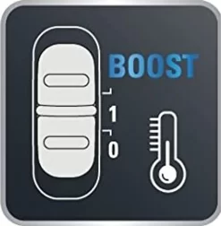 Rowenta SF1810 Express Style Haarglätter | Zwei Temperaturen (180°C Und 210°C) | Keramik-Turmalin-Beschichtung | Extra Lange Platten | Rasche Aufheizung | Verriegelungssystem | Schwarz/Silber -Rowenta b8d04a1bfc35abe8aff1b46ae64d5c4f