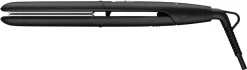 Rowenta SF1810 Express Style Haarglätter | Zwei Temperaturen (180°C Und 210°C) | Keramik-Turmalin-Beschichtung | Extra Lange Platten | Rasche Aufheizung | Verriegelungssystem | Schwarz/Silber