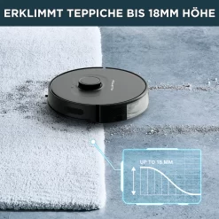 Rowenta Saugroboter »RR8585 X-Plorer Serie 75+«, Absaug-Station, Ultra-präzise Laser-Navigation, Saugen Und Wischen -Rowenta df9521f2af0b5e498418b0a37812f7fa