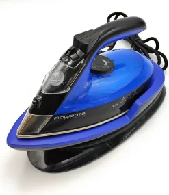 Rowenta DE5010 Dampfbügeleisen Ohne Schnur Mit Ladestation Blau Schwarz -Rowenta e65ace1fe5668c84bf0522c9904bf5c1