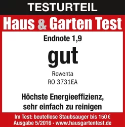 Rowenta Bodenstaubsauger Compact Power Cyclonic RO3731 Mit 1,5 L Staubbehältervolumen - Maximale Leistung: 750 W - Farbe: Schwarz -Rowenta ffe69070087e80c078f6006c3e33ceca