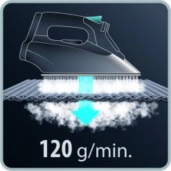 Rowenta Effective + DX1635 Ferro A Vapore Acciaio Inossidabile 2400 W Marrone -Rowenta rowenta effective dx1635 ferro a vapore acciaio inossidabile 2400 w marrone 4
