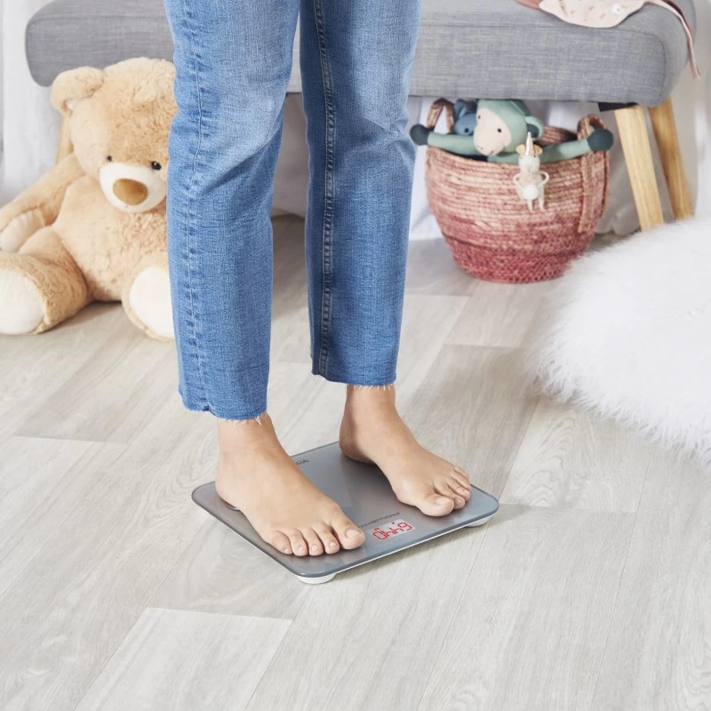 Rowenta Goodvibes LIFE BR9600 Quadrato Argento Bilancia Pesapersone Elettronica 3 Rowenta Goodvibes LIFE BR9600 Quadrato Argento Bilancia Pesapersone Elettronica – Bild 3