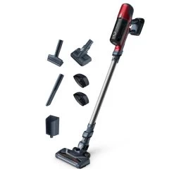 Rowenta RH6877WO Scopa Elettrica 0,55 L Rosso, Grigio